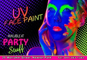 Novelties - UV face & body paint
